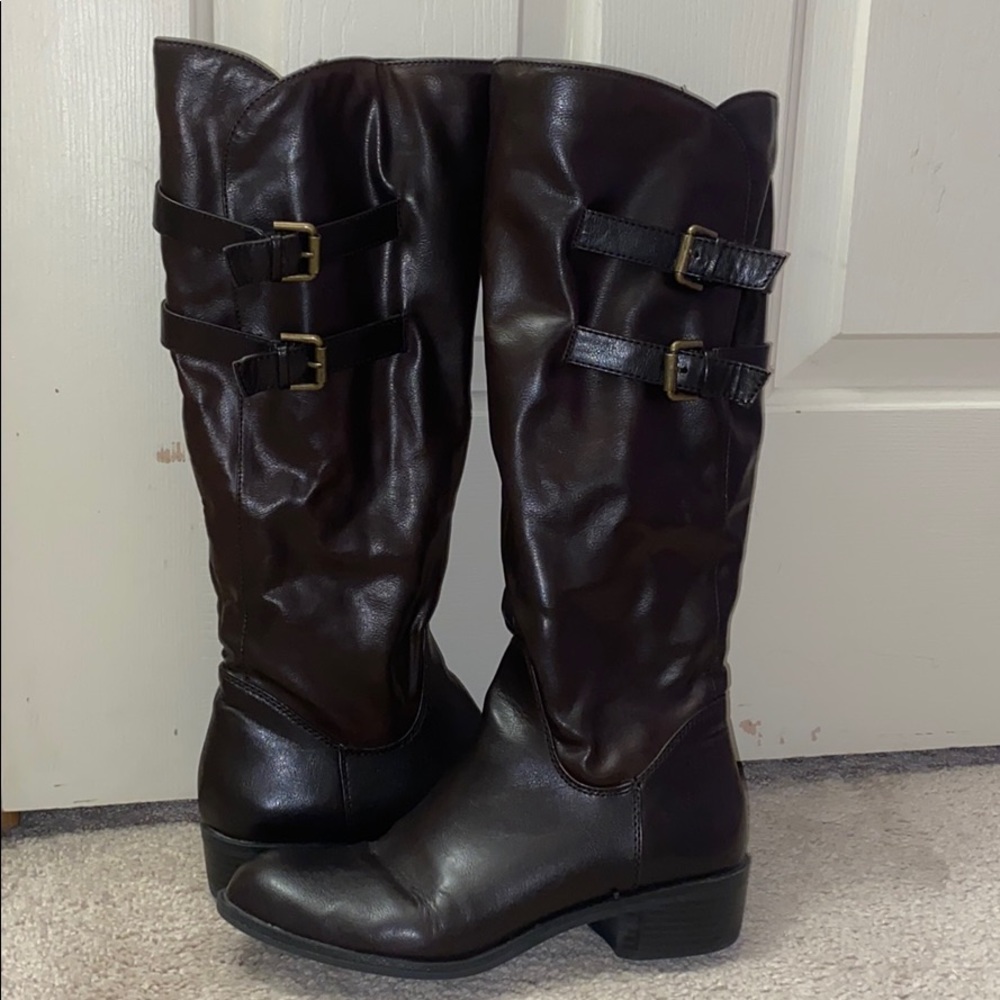 Brown Riding Boots